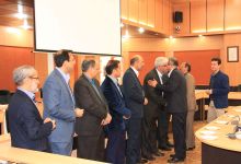 دیدارنوروزی رییس دانشگاه صنعتی شاهرود باکارکنان واعضای هیات علمی 